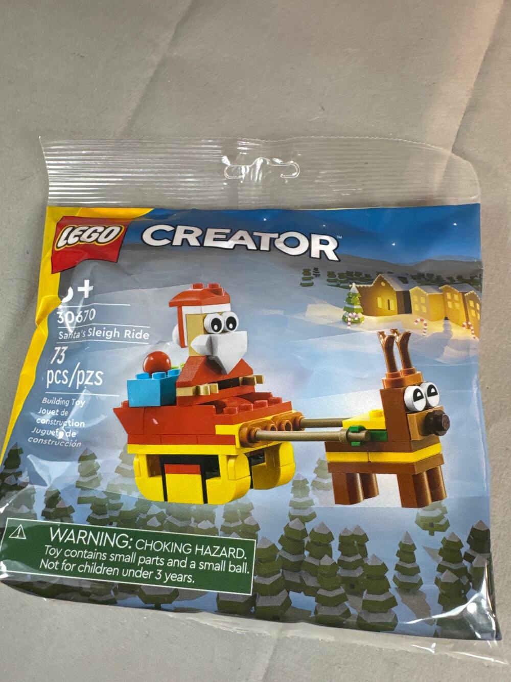 Lego 30670 Creator Santa's Sleigh Ride (Retired) polybag NEW
